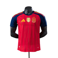 Camiseta España Home 26/27 Versión Jugador - Con dos estrellas y parche de Campeón del Mundo