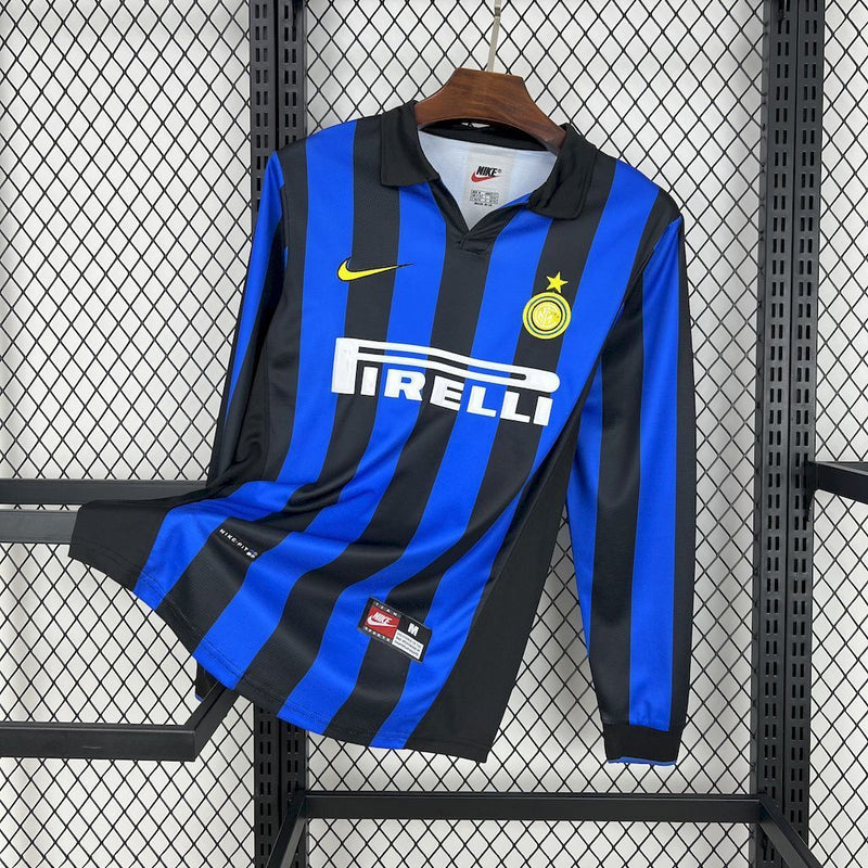 Camiseta Retro Inter manga larga Home 98/99