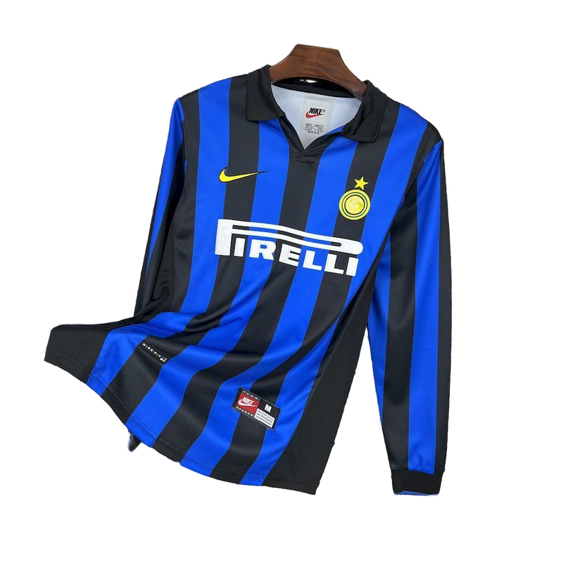 Camiseta Retro Inter manga larga Home 98/99
