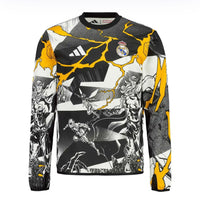 Camiseta Real Madrid Marvel Blanca 25/26 - Manga Larga