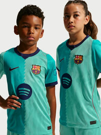 Camisa e Pantalones Cortos para Niño FC Barcelona Third 26/27