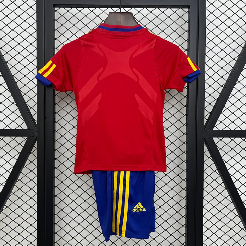 Equipación Selección España Home para Niño retro 2010