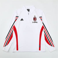 Camiseta de entrenamiento retro de manga larga del Milan 03/04