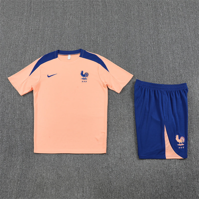 Camiseta y Pantalón corto de Entrenamiento Francia Niño 25/26
