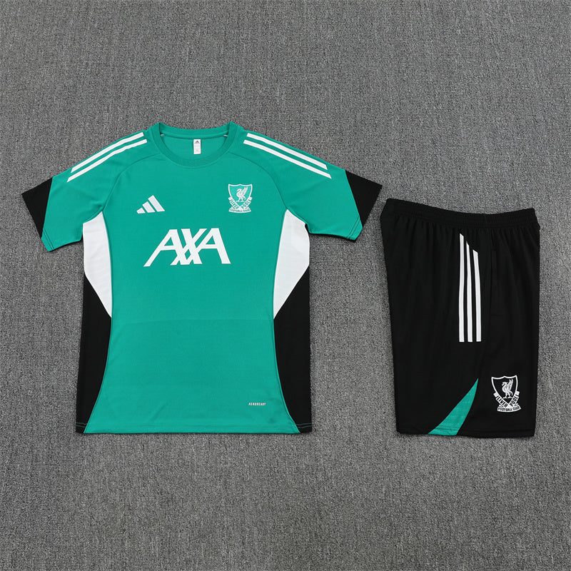 Camiseta y Pantalones Cortos para Niño Liverpool 25/26
