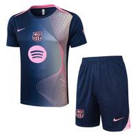 Camiseta y Pantalones Cortos FC Barcelona Niño 25/26