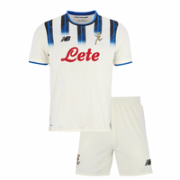 Camisa y Pantalones Cortos para Niños Atalanta Away 25/26