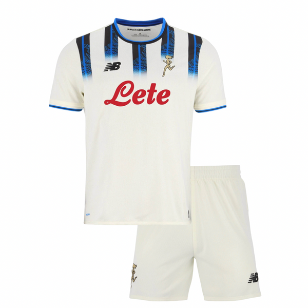 Camisa y Pantalones Cortos para Niños Atalanta Away 25/26