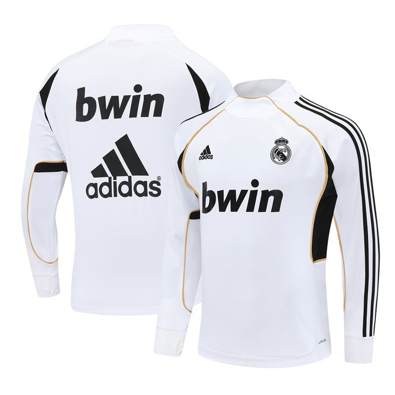 Camiseta de entrenamiento retro de manga larga del Real Madrid 11/12