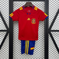 Equipación Selección España Home para Niño retro 2010