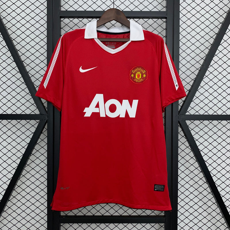 Camiseta Manchester United Retro Home 10/11