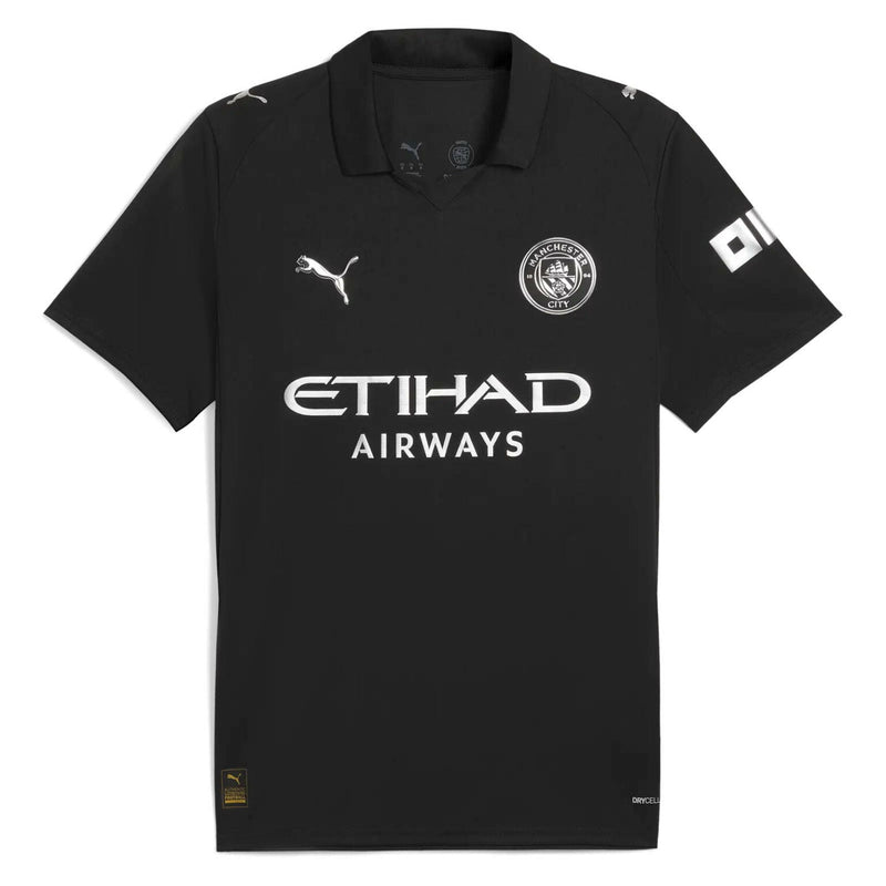 Camisa e Pantalones Cortos para Niños Manchester City Away 25/26 - Con Medias