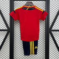 Equipación Selección España Home para Niño retro 2012