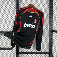 Camiseta Retro AC Milan Third 06/07 manga larga