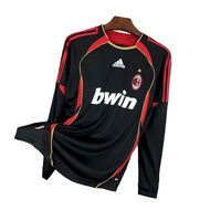 Camiseta Retro AC Milan Third 06/07 manga larga