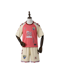 Camisetas y Pantalones Cortos Niños Málaga CF Away 26/27