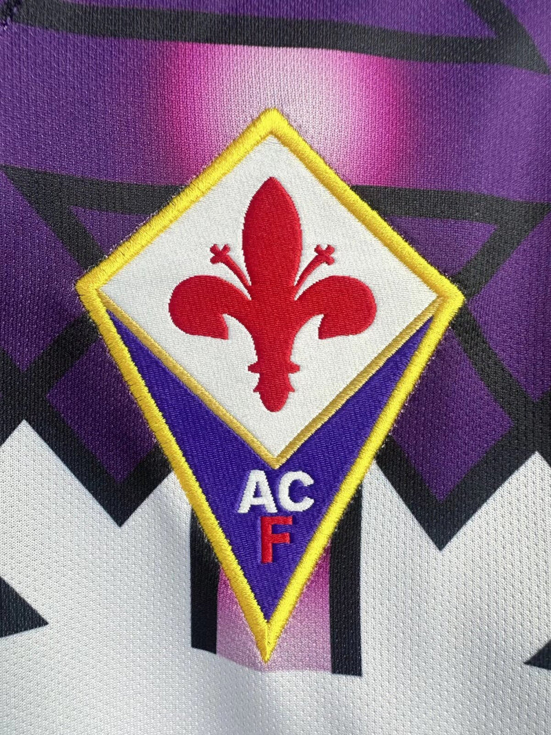 Camiseta Retro ACF Fiorentina 92/93 - manga larga
