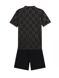 Camisa e Pantalones Cortos para Niño Portugal “Pantera Negra” 25/26