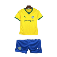 Camiseta y Pantalon Corto para Niño Palmeiras Third 25/26