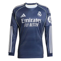 Camiseta Real Madrid Away 25/26 Jugador - Manga Larga