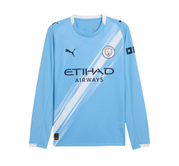 Camiseta Manchester City Home 25/26 - Manga Larga