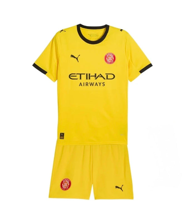 Camisa e Pantalon Corto Niño Girona Away 25/26