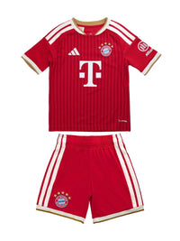 Camiseta y Pantalones Cortos para Niños Bayern de Múnich Home 26/27