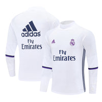 Camiseta de entrenamiento retro de manga larga del Real Madrid 16/17