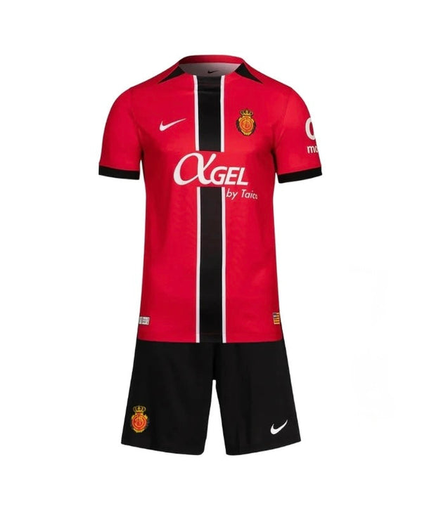 Camisetas y Pantalones Cortos Nino RCD MALLORCA Home 25/26