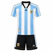 Camiseta y Pantalones Cortos para Niño Argentina Retro 1998