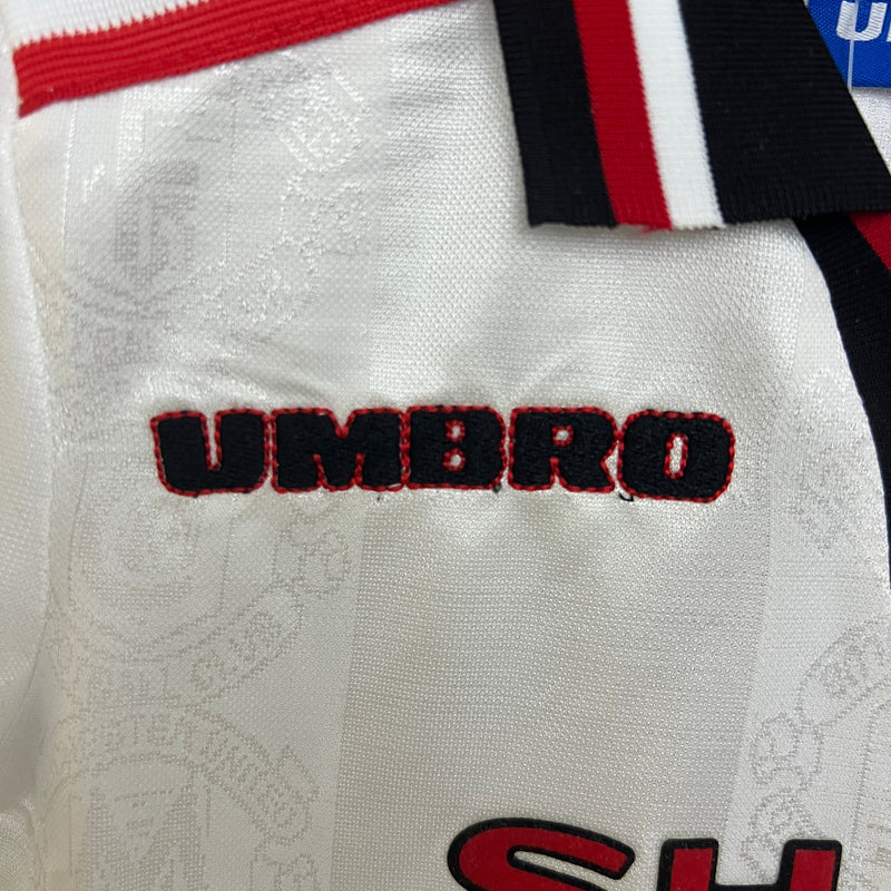 Camiseta y Pantalones Cortos para Niño Manchester United Retro 97/98