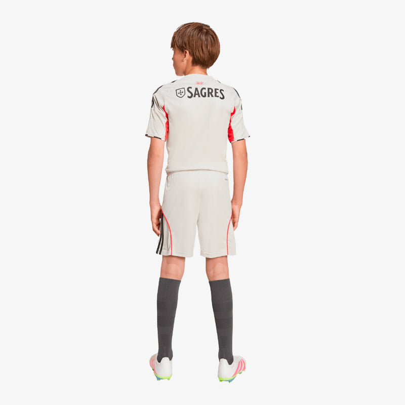 Camiseta y Pantanoles Cortos Niño Benfica Away 25/26