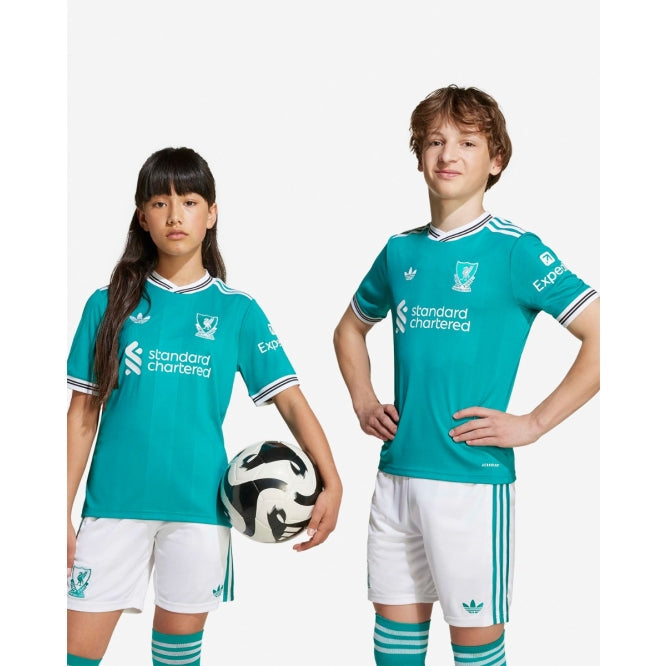 Camiseta y Pantalones Cortos para niños Liverpool Third 25/26