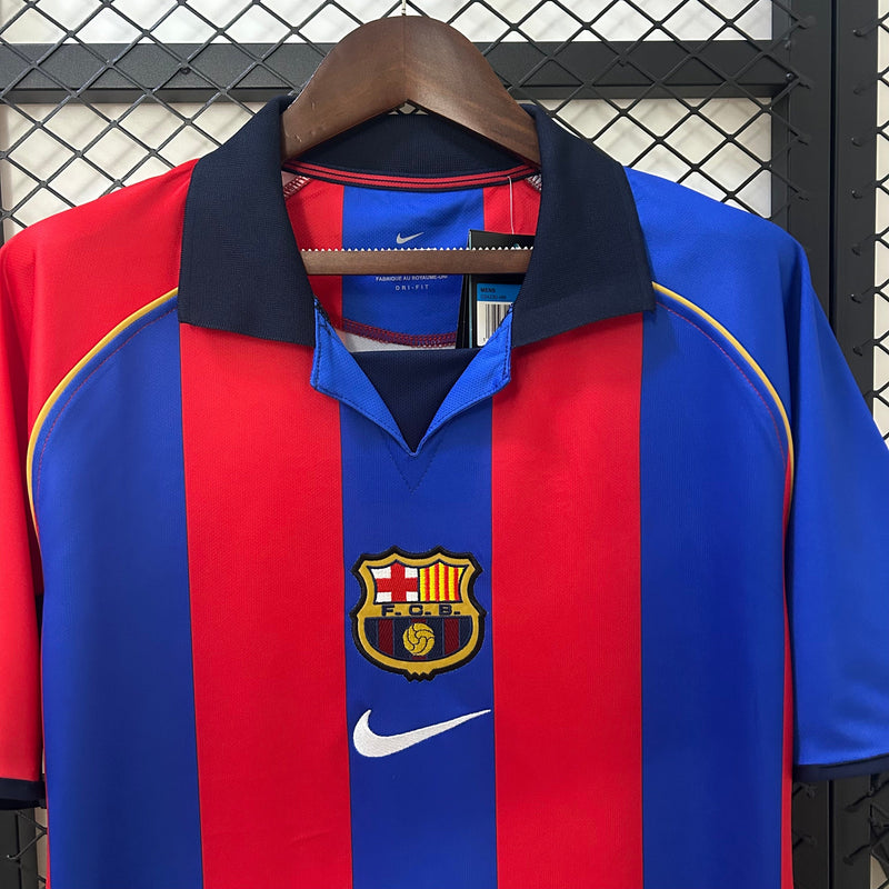 Camiseta FC Barcelona Retro Home 01/02