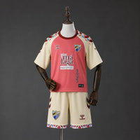 Camisetas y Pantalones Cortos Niños Málaga CF Away 26/27