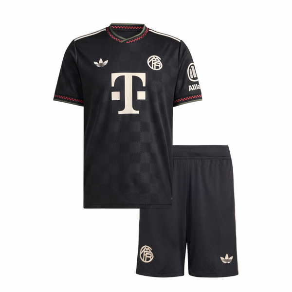 Camiseta y Pantalones Cortos para Niños Bayern de Múnich Third 25/26