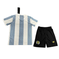 Camiseta y Pantalones Cortos para Niño  conmemorativa Argentina 25/26
