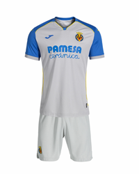 Camisetas y Pantalones Cortos Niños Villarreal Away 26/27