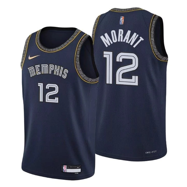 Camiseta NBA Tank 75th Anniversary City Edition - Memphis Grizzlies 21/22 - MORANT #12