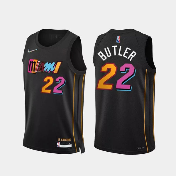 Camiseta NBA Swingman - Miami Heat- City Edition 21-22 75th - Butler #22