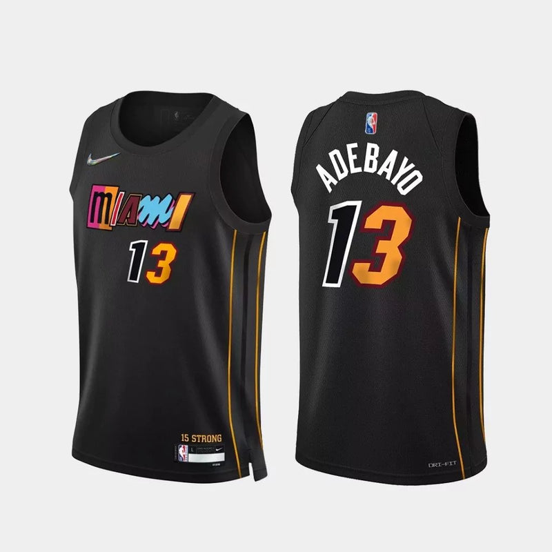 Camiseta NBA Swingman - Miami Heat- City Edition 21-22 75th - Adebayo