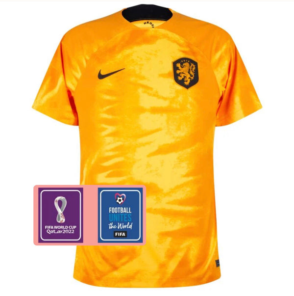 Camiseta Países Bajos 2022 - Parche Copa Del Mundo
