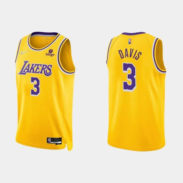 Camiseta NBA 75th Anniversary DIAMOND EDITION Swingman - Lakers Amarillo 21/22 - Davis #3