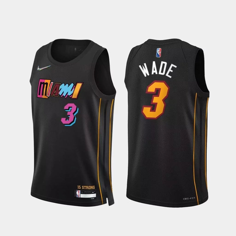 Camiseta NBA Swingman - Miami Heat - City Edition 21-22 75th - Wade