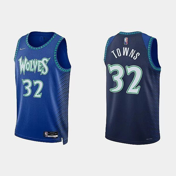 Camiseta NBA Swingman - Timberwolves - City Edition 21-22 - Towns