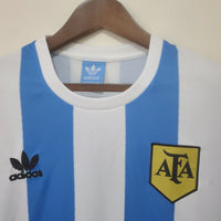 Camiseta Retro 1978 Manga Larga Argentina
